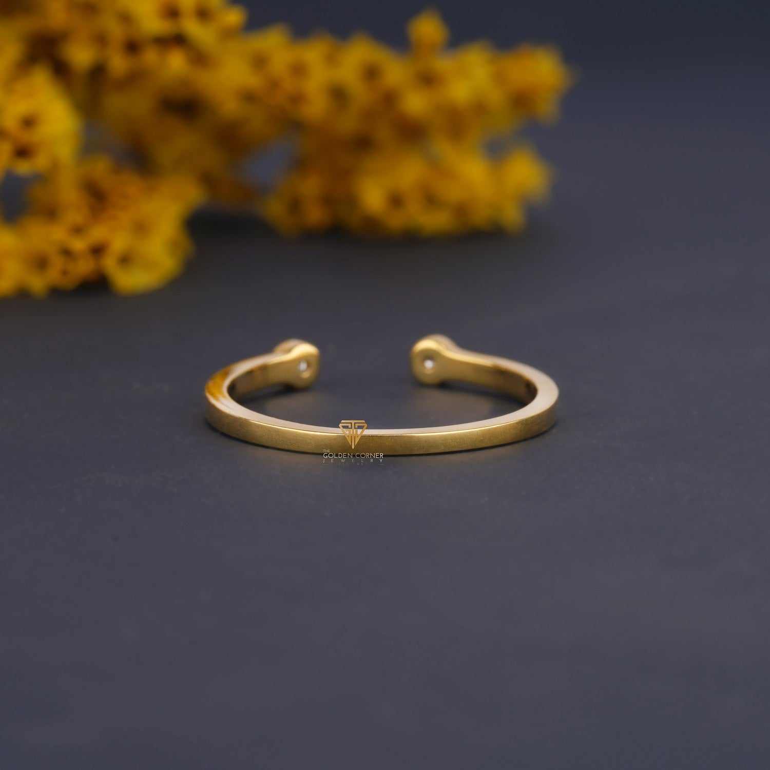 Two Stone Infinite Elements Round Shape Open Band Ring