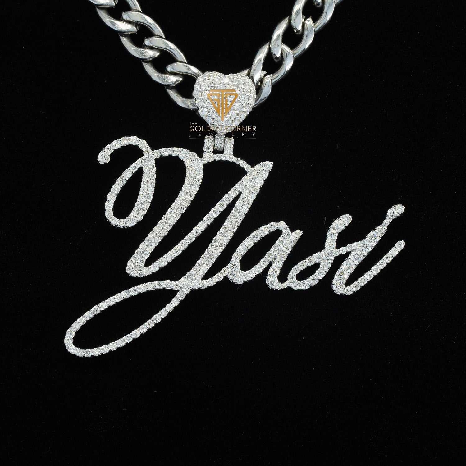 Yasi Custom Moissanite Diamond Iced Out Hip Hop Name Pendant First